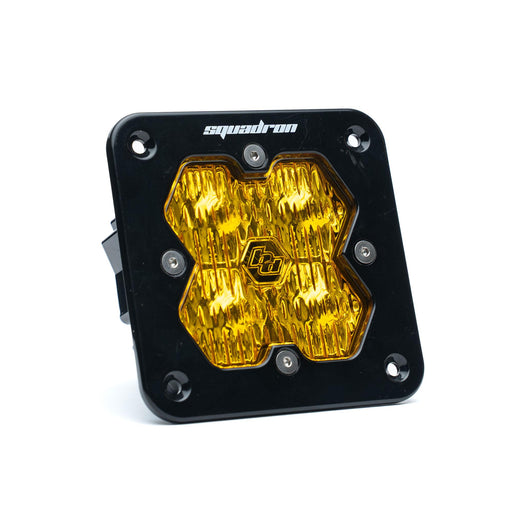 Baja Designs Squadron 2.0 Sport Black Flush Mount LED Auxiliary Light Pod | Universal