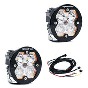 Baja Designs Squadron-R 2.0 Sport Black LED Auxiliary Light Pod Pair | Universal