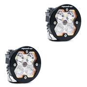 Baja Designs Squadron-R 2.0 Sport Black LED Auxiliary Light Pod Pair | Universal