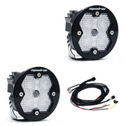 Baja Designs Squadron-R 2.0 Sport Black LED Auxiliary Light Pod Pair | Universal