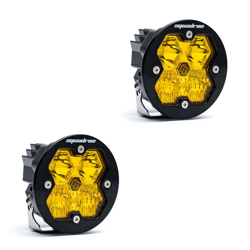 Baja Designs Squadron-R 2.0 Sport Black LED Auxiliary Light Pod Pair | Universal