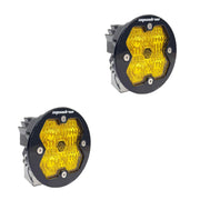Baja Designs Squadron-R 2.0 Sport Black LED Auxiliary Light Pod Pair | Universal