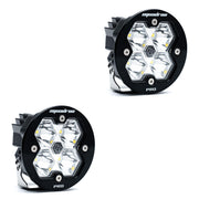 Baja Designs Squadron-R 2.0 Pro Black LED Auxiliary Light Pod Pair | Universal
