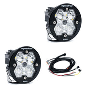 Baja Designs Squadron-R 2.0 Pro Black LED Auxiliary Light Pod Pair | Universal