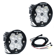 Baja Designs Squadron-R 2.0 Pro Black LED Auxiliary Light Pod Pair | Universal
