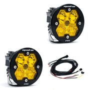 Baja Designs Squadron-R 2.0 Pro Black LED Auxiliary Light Pod Pair | Universal