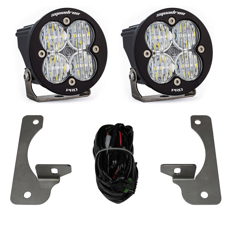 Baja Designs LED Light Kit X/10th Anne/Hard Rock Squadron-R Pro | 2010-2018 Jeep Wrangler