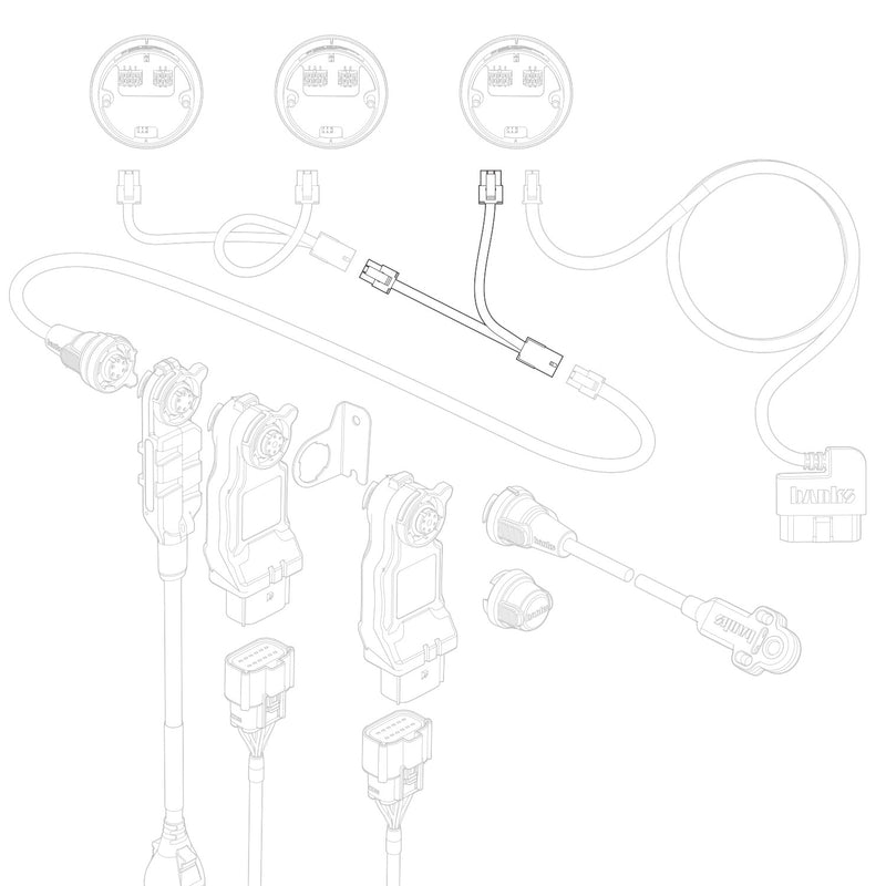 Banks B-Bus In Cab Y-Adapter for iDash (2)