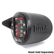 Banks 52mm iDash Stealth Pod Mounts for 15-19 GM 2500/3500 Single Pod (2)
