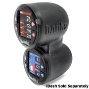 Banks 52mm iDash Stealth Pod Mounts for 15-19 GM 2500/3500 Dual Pod (2)
