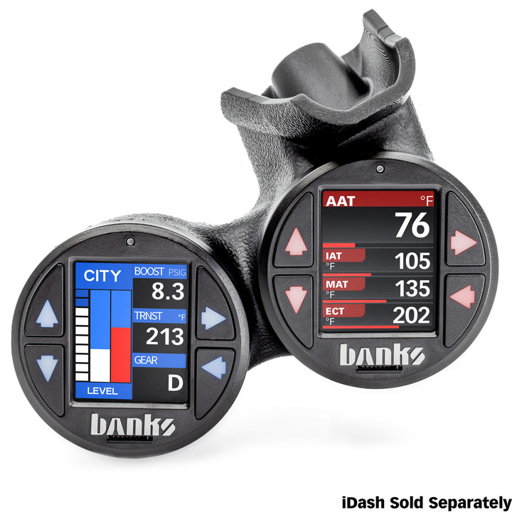 Banks iDash Stealth Pod Mounts for 19-26 RAM 2500/3500 Dual Pod (3)