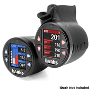 Banks iDash Stealth Pod Mounts for 11-16 Ford Super Duty Dual Gauge (2)