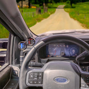 Banks iDash Stealth Pod Mount for 21-25 Ford F-150 and 23-26 Super Duty Dual Pod (3)