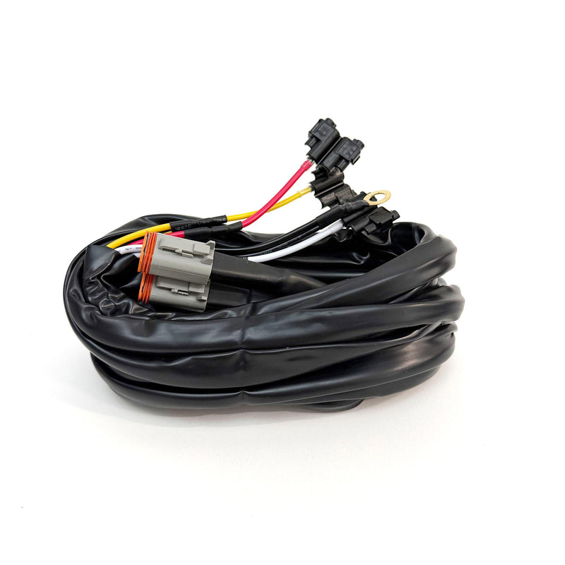 Baja Designs Squadron 2.0 Dual 4-pin Deutsch w/Hi/Low/Backlight Harness | Universal