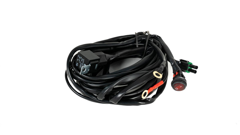 Baja Designs Squadron/S2/S1 On/Off 2-Pin Single Light Wiring Harness | Universal