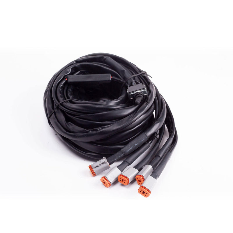 Baja Designs LP6, LP4 Wiring Harness - 5 Light Max | Universal