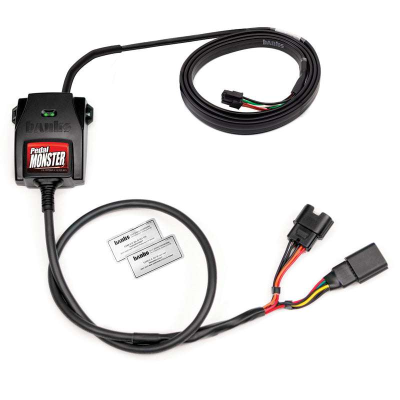 Banks PedalMonster Throttle Sensitivity Booster for use with existing iDash and/or Derringer for 07-19 Ram 2500/3500 11-20 Ford F-Series 6.7L (2)