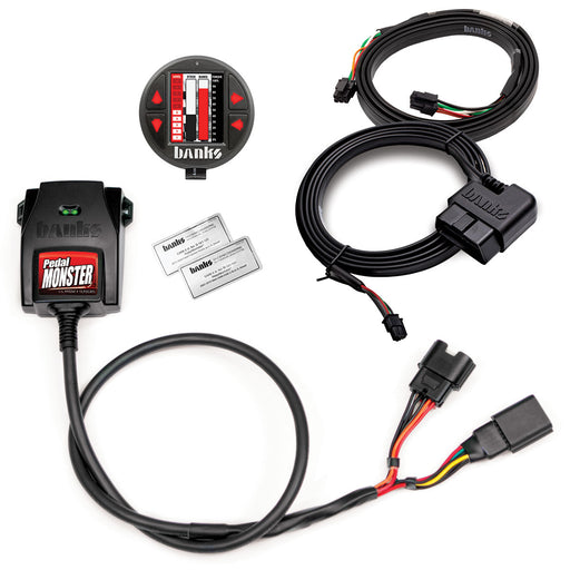 Banks PedalMonster Throttle Sensitivity Booster, Standalone and iDash Kits for 07-19 Ram 2500/3500 11-20 Ford F-Series 6.7L (2)