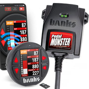 Banks PedalMonster Throttle Sensitivity Booster, Standalone and iDash Kits for 07-19 Ram 2500/3500 11-20 Ford F-Series 6.7L