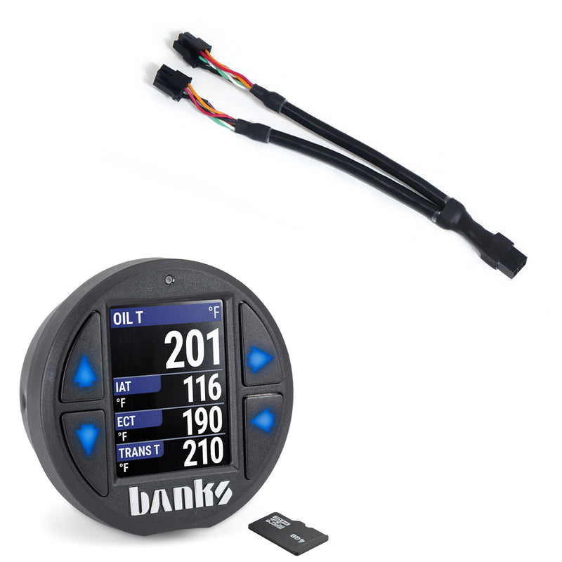 Banks iDash Data Pro for use with OBDII CAN bus vehicles Expansion Gauge (2)