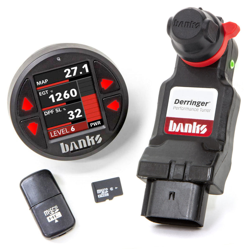 Banks Derringer Tuner (Gen2) with iDash 1.8 DataMonster 2017-19 Chevy/GMC 2500/3500 6.6L L5P