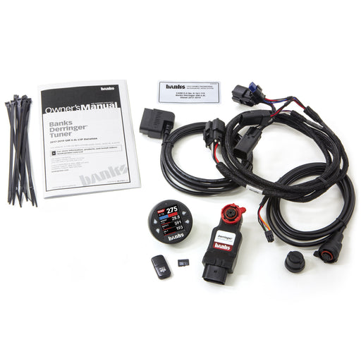 Banks Derringer Tuner (Gen2) with iDash 1.8 DataMonster 2017-19 Chevy/GMC 2500/3500 6.6L L5P (2)