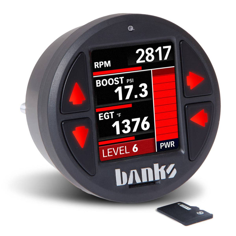 Banks Derringer Tuner w/DataMonster includes ActiveSafety and Banks iDash 1.8 DataMonster for 14-18 Ram 1500 3.0L EcoDiesel and Grand Cherokee 3.0L EcoDiesel (3)