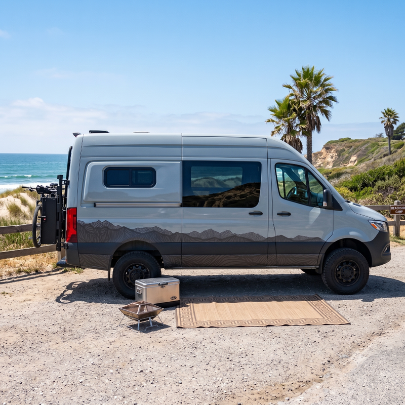 S&B Wideouts | Mercedes Sprinter 144" Vans (Driver & Passenger Side Set)