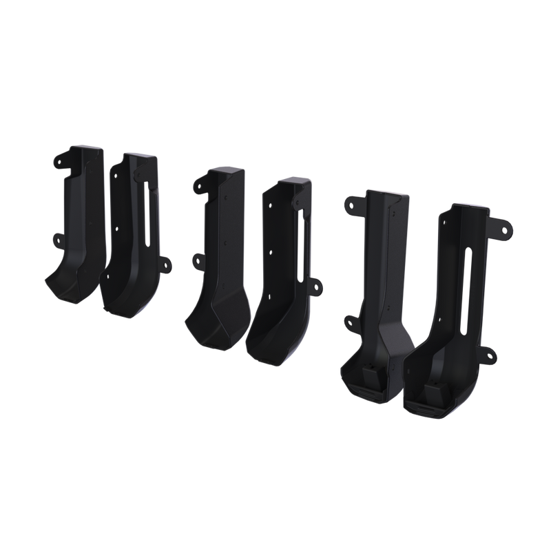 S&B 2020-2026 GMC Sierra 2500/3500 Front & Rear Fender Flare Caps
