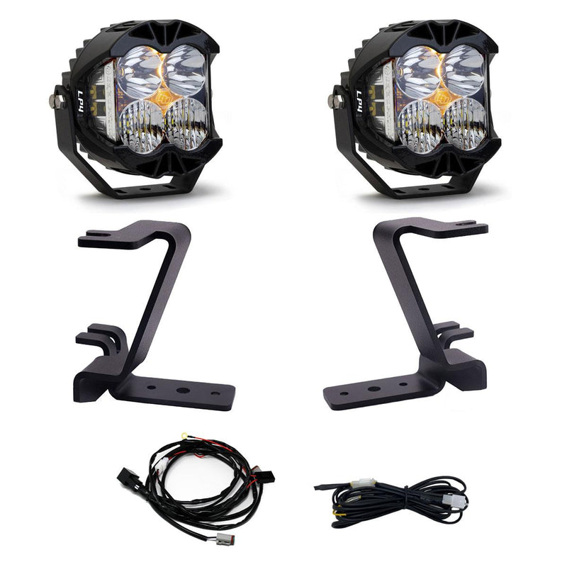 Baja Designs LP4 A-Pillar Light Kit | 2023+ F-250/350 - Underland Offroad