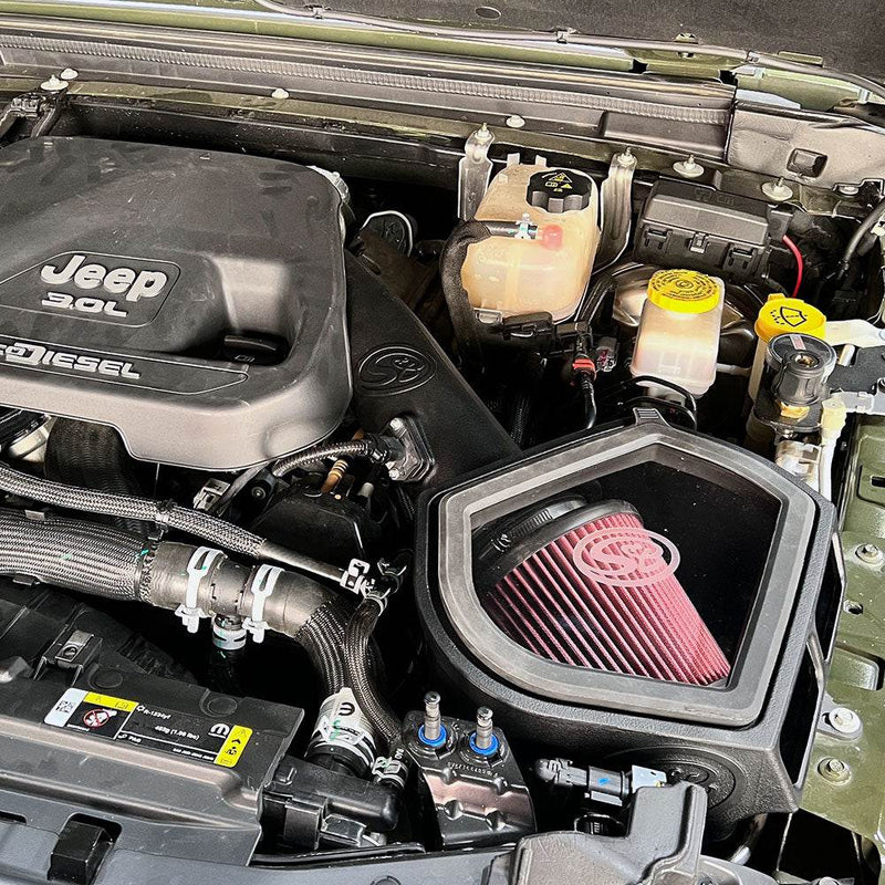 S&B Cold Air Intake | 2020-2023 Jeep Wrangler / Gladiator 3.0L Ecodiesel