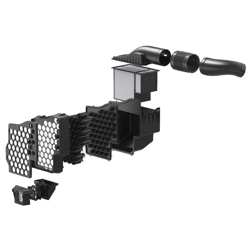S&B Truck Particle Separator | 2017-2019 Ford Super Duty, 6.7L Powerstroke