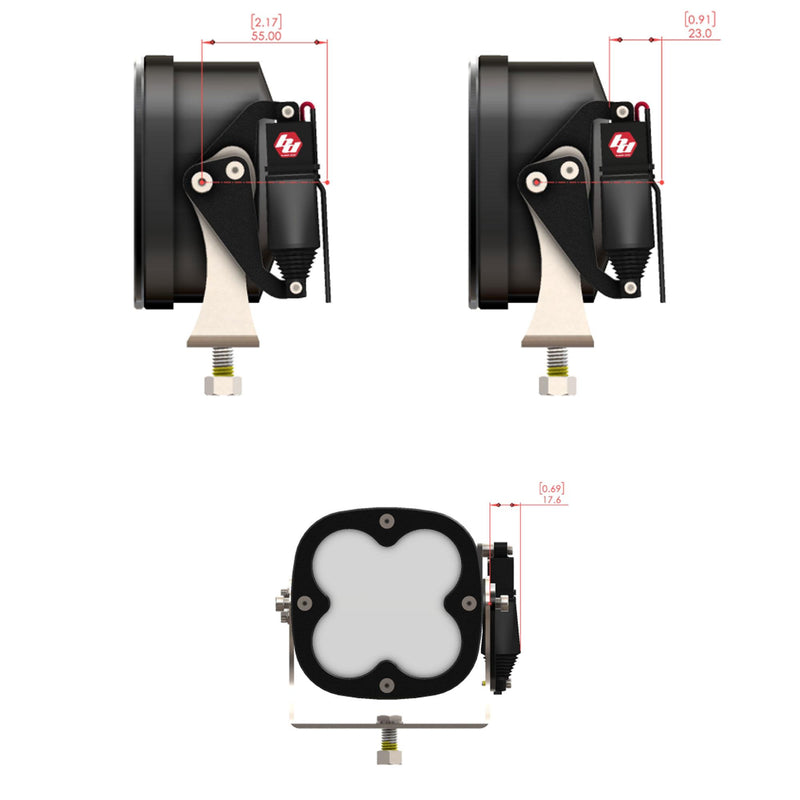 Baja Designs Reflex Light Actuator Kit LP4/LP6/LP9/XL-M Housing | Universal