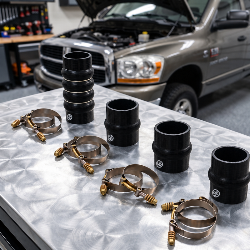 S&B Hot and Cold Side Boot Kit | 2003-2007 Dodge Ram Cummins 5.9L