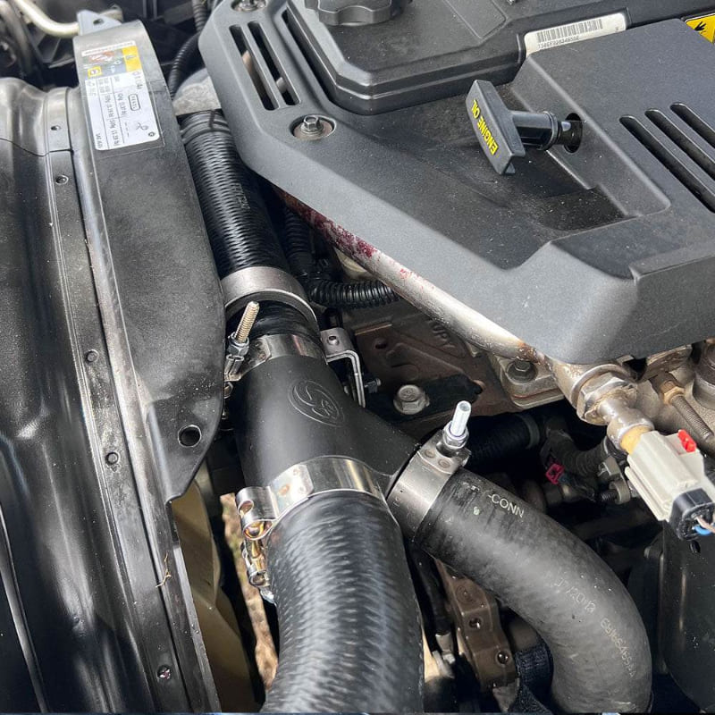 S&B Aluminum Coolant Y-Pipe | 2013-2015 Dodge Ram Cummins 6.7L (Dual Radiator)