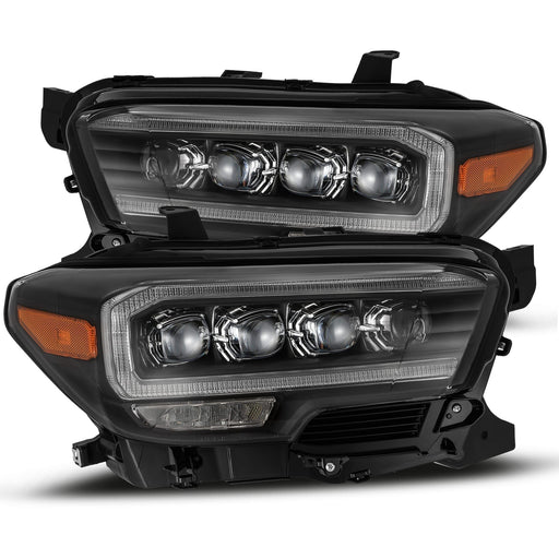 AlphaRex USA Nova-Series Black LED Projector Headlights | 16-23 Toyota Tacoma - Underland Offroad