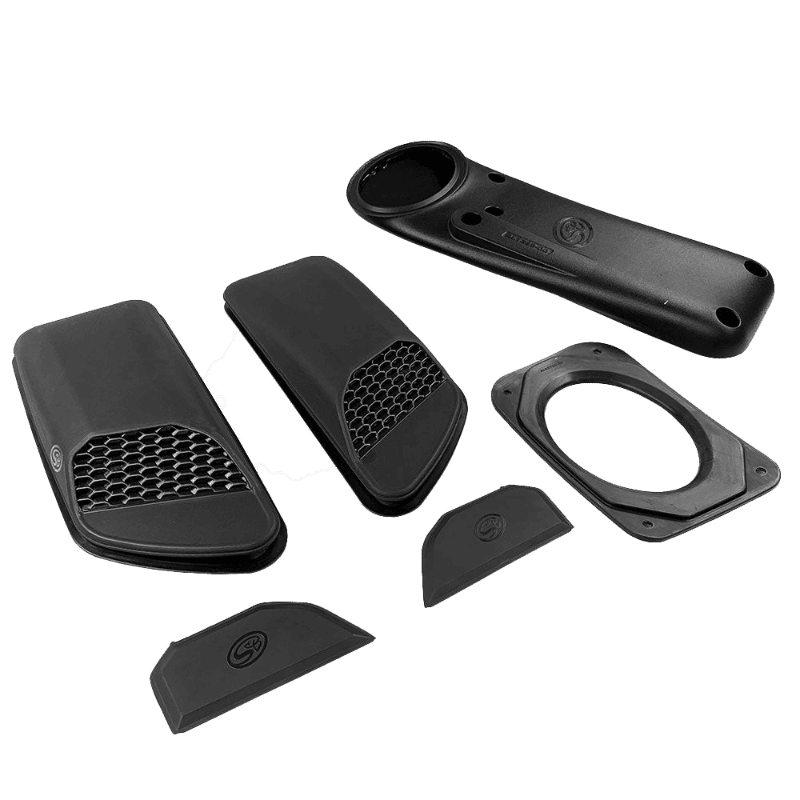 S&B Air Hood Scoops | 2018-2025 Jeep Wrangler Rubicon / 2020-2025 Gladiator (S&B Intake Required)