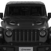 S&B Air Hood Scoops | 2018-2025 Jeep Wrangler Rubicon / 2020-2025 Gladiator (Scoops ONLY)