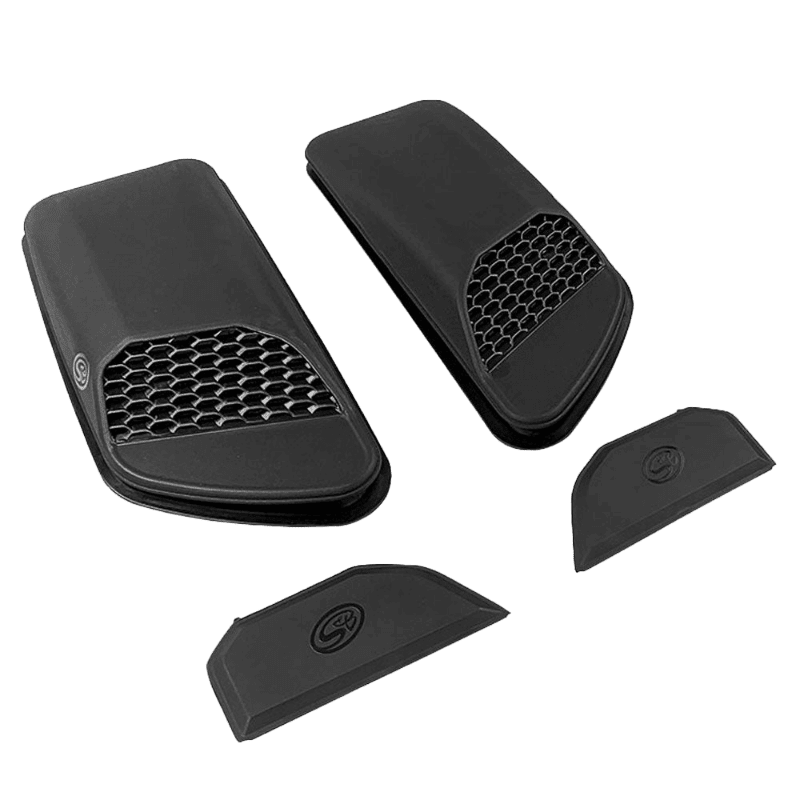 S&B Air Hood Scoops | 2018-2025 Jeep Wrangler Rubicon / 2020-2025 Gladiator (Scoops ONLY)