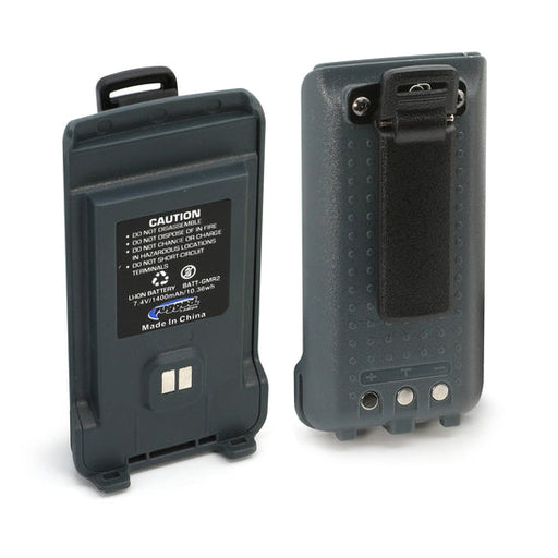 Rugged Radios GMR2 Replacement Battery w/ 12v Charge Port and Belt Clip - Colorado & Canyon Enthusiasts