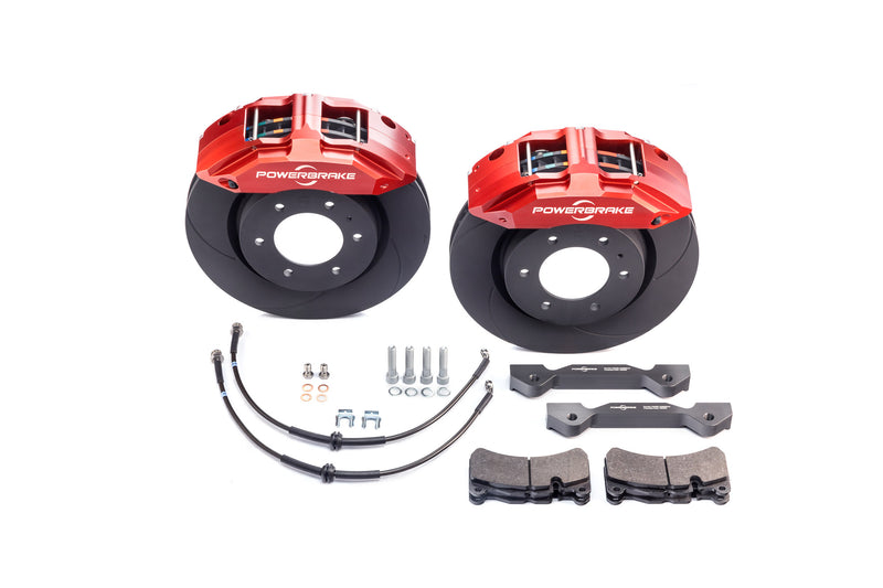 PowerBrake X-Line 4x4 Big Brake Kit | 05+ Tacoma | 03-09 4Runner | 07-14 FJ Cruiser - Underland Offroad
