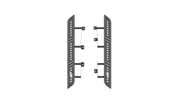 CBI Bolt-On Rock Sliders | 2022+ Bronco - Underland Offroad