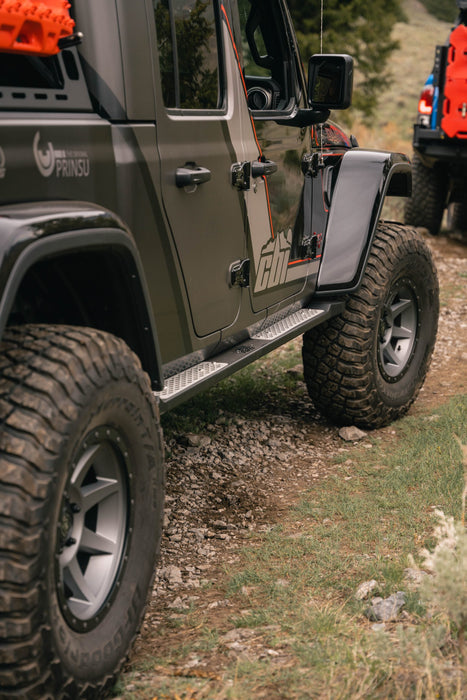 CBI Rock Sliders | 2020+ Gladiator - Underland Offroad