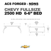 Leitner Active Cargo System - FORGED NO DRILL - Chevrolet