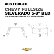 Leitner ACS FORGED Bed Rack for CHEVY TRUCKS