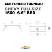 Leitner ACS FORGED TONNEAU - RACK ONLY - Chevrolet