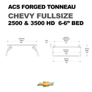 Leitner ACS FORGED TONNEAU - RACK ONLY - Chevrolet