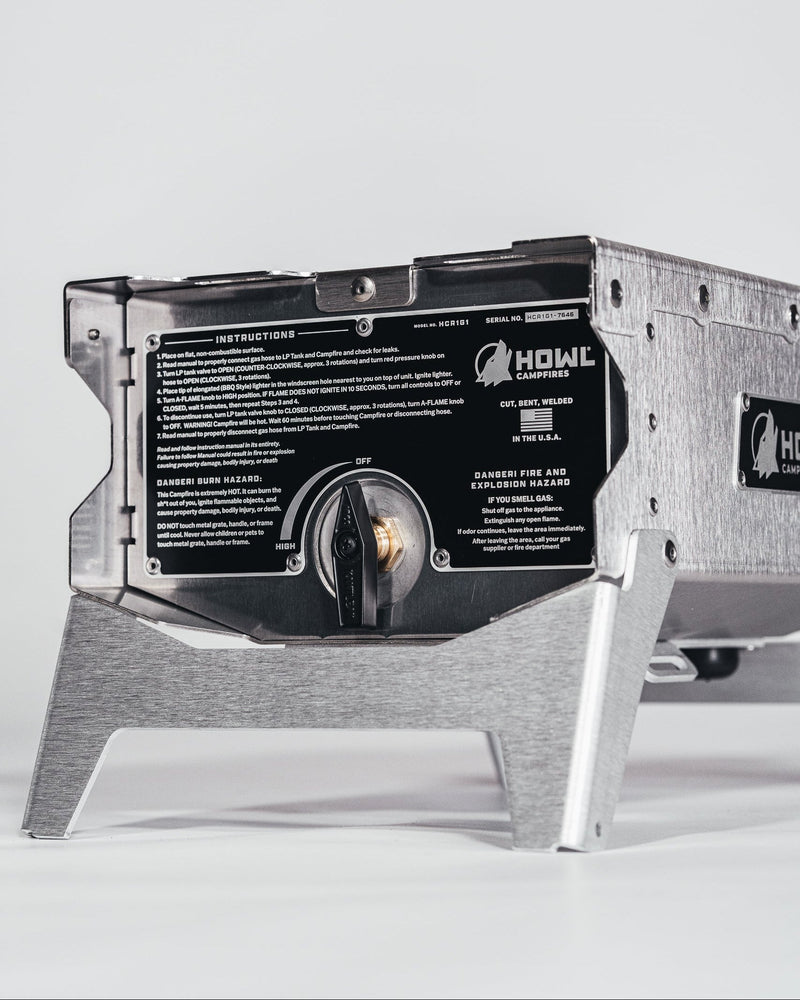 HOWL R1 portable propane fire pit image 2
