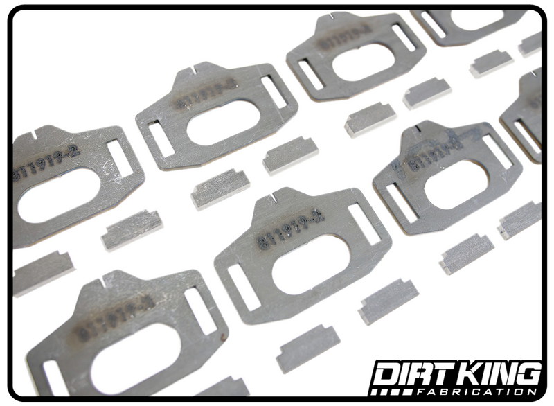 Dirt King Alignment Cam Gussets | 05-23 Tacoma | 03-24 4Runner | 07-14 FJ Cruiser | 03-23 GX - Underland Offroad
