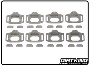 Dirt King Alignment Cam Gussets | 05-23 Tacoma | 03-24 4Runner | 07-14 FJ Cruiser | 03-23 GX - Underland Offroad